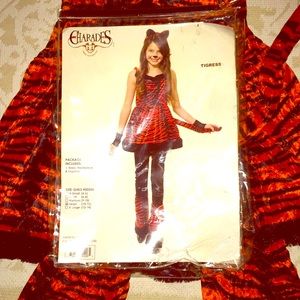 🎃👻 TIGRESS GIRL HALLOWEEN Costume-Large-10/12